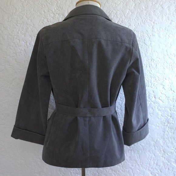 Vintage 70's suede jacket - Picture 4 of 5